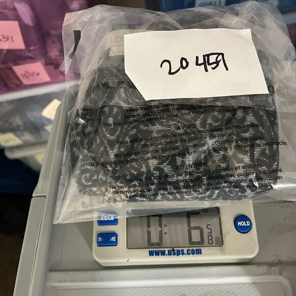 LOFT Knit Top Gray Black Paisley Heart Long Sleeve Stretch Work Casual Medium - Picture 10 of 10